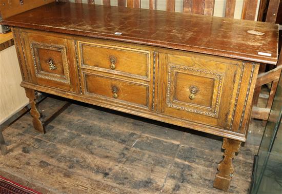 Oak sideboard